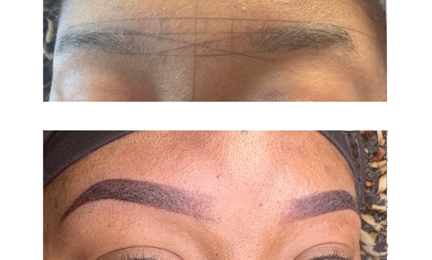 Image 2: Enhance Your Style: Ombré Brow or Lip Session with Optional Touch-Up