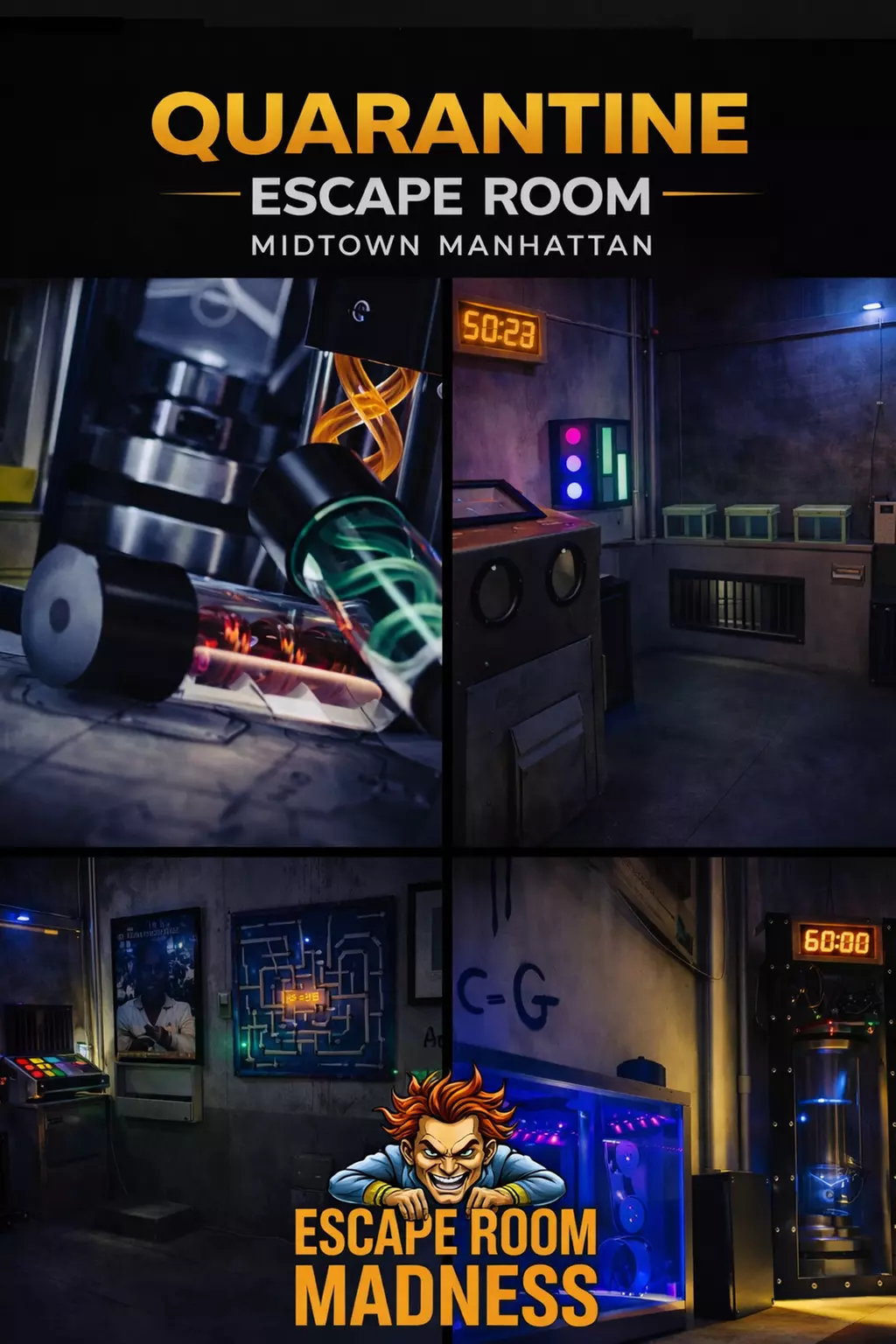 Choice of 6 Unique Escape Rooms; Valid Weekday or Any Day in NYC