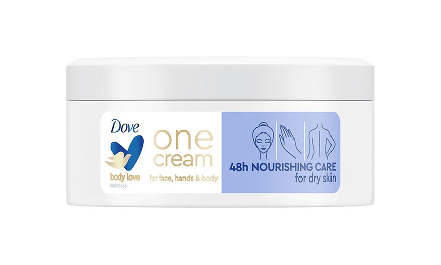 Image 4: Dove 48-Hour Nourishing or Hydrating Care One Cream for Dry Skin 250ml