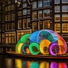 Image 9: Lichtkunst op de grachten: rondvaart tijdens Amsterdam Light Festival