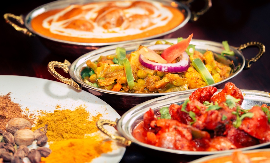 Image 1: Indisches 3- oder 4-Gänge-Menü für 1, 2 oder 4 Personen