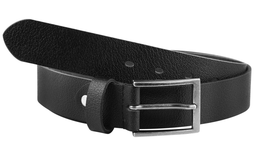 Image 2: Ceinture en cuir Leonardo Verrelli
