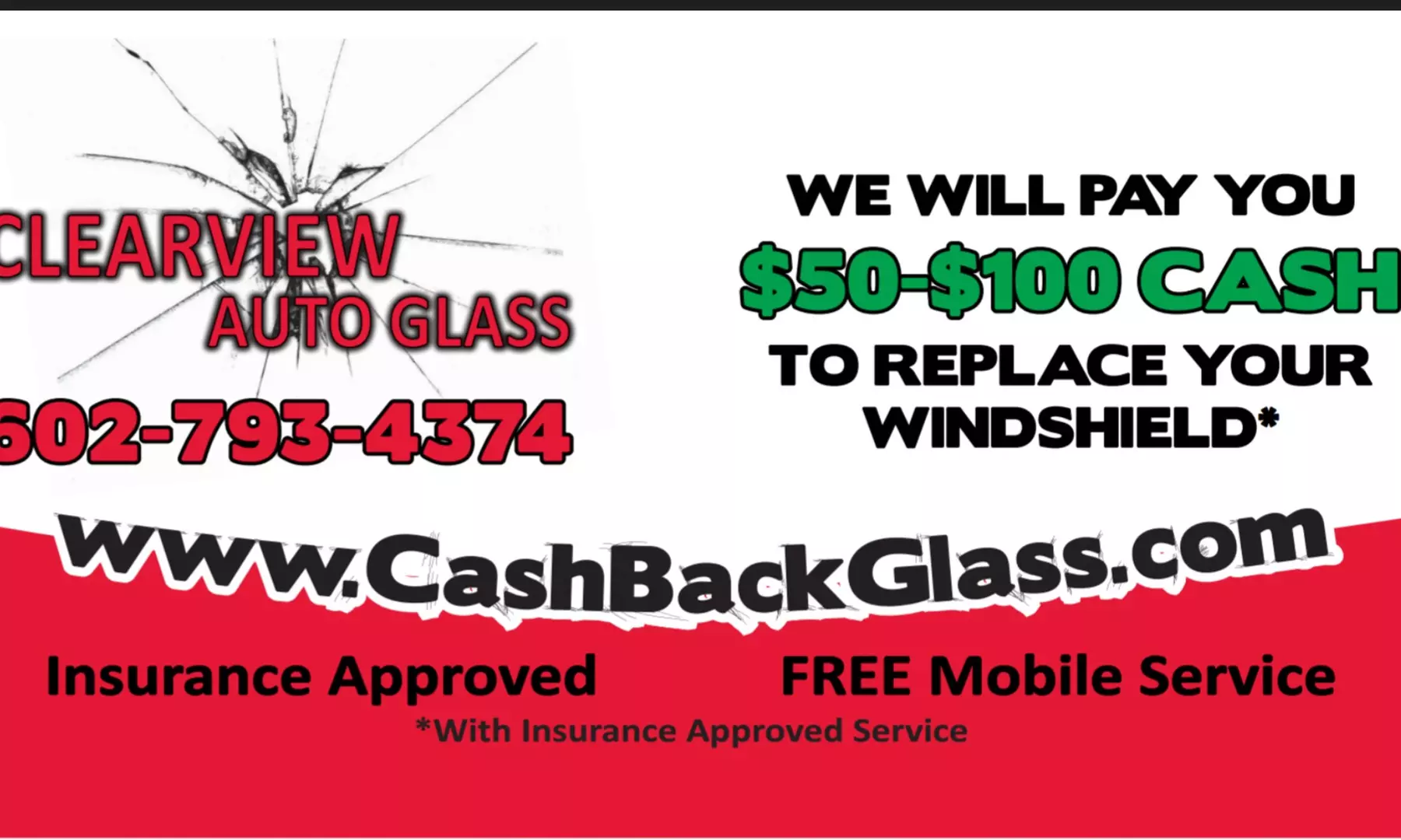 Up to 90% Off Windshield Replacement  at Clearview Auto Glass - Primary Image