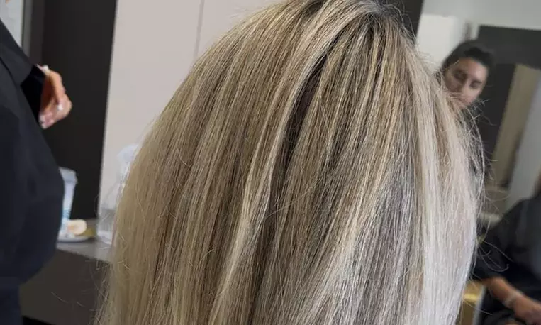 Up to 55% Off on Salon - Hair Color / Highlights - Roots at A and S Beauty Bar