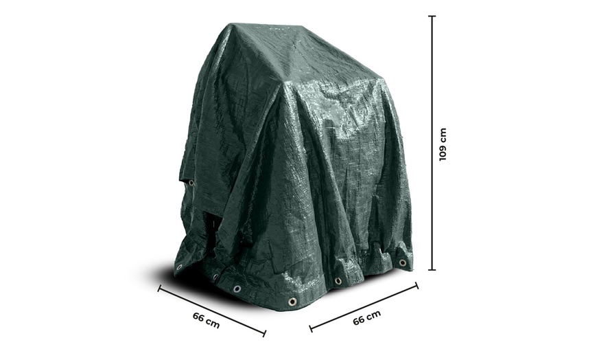Image 13: Housse de protection pour barbecue, mobilier de jardin ou parasol