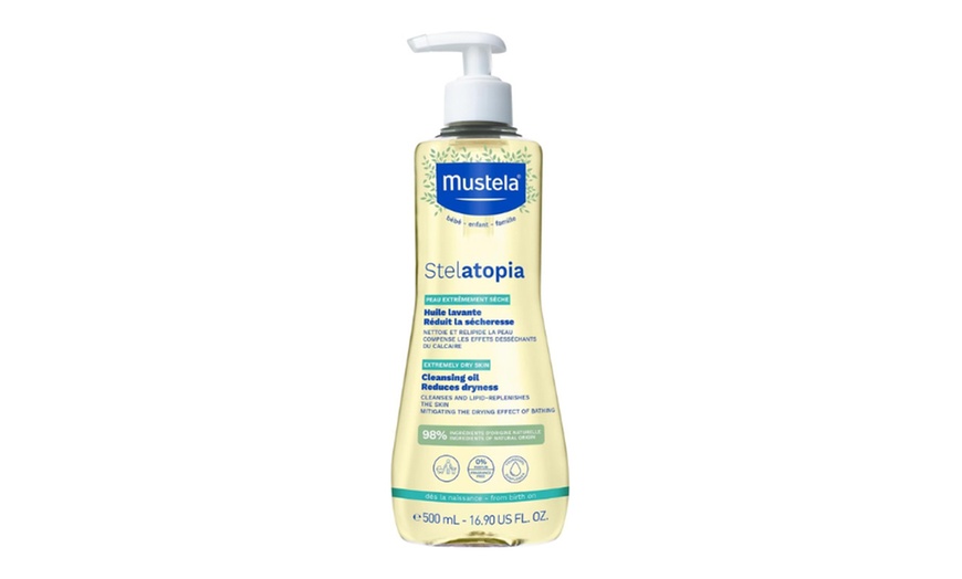 Image 2: Mustela Baby Cleansing Oil, 500ml 
