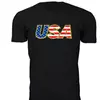 USA Gold Border - Black