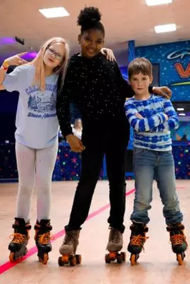 Glide into Fun: Sparkles Family Fun Center Admission with Skate Rental