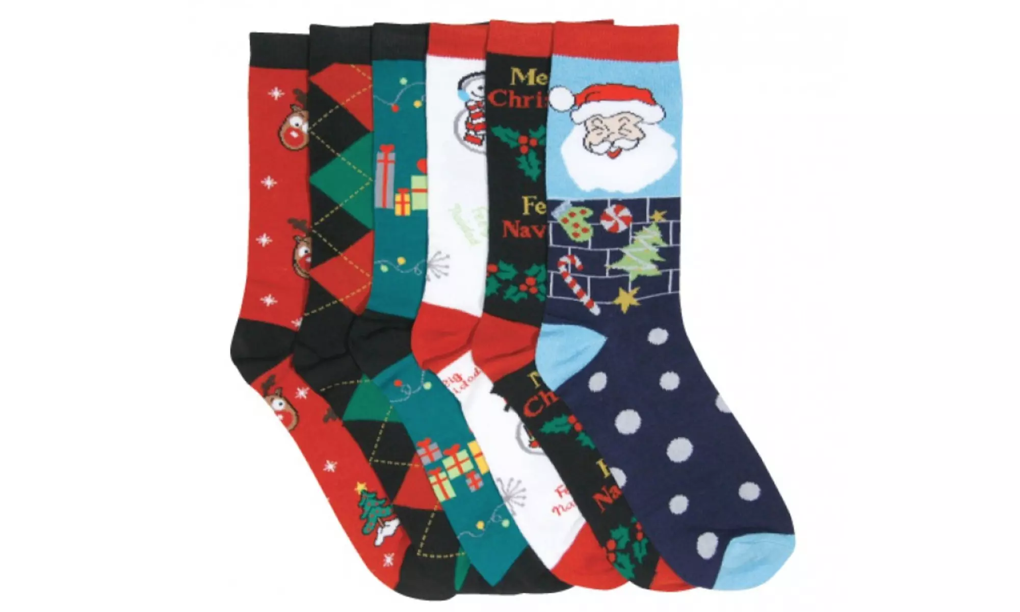 Women's Holiday Stocking Stuffers Socks (12-Pack) - Image 6