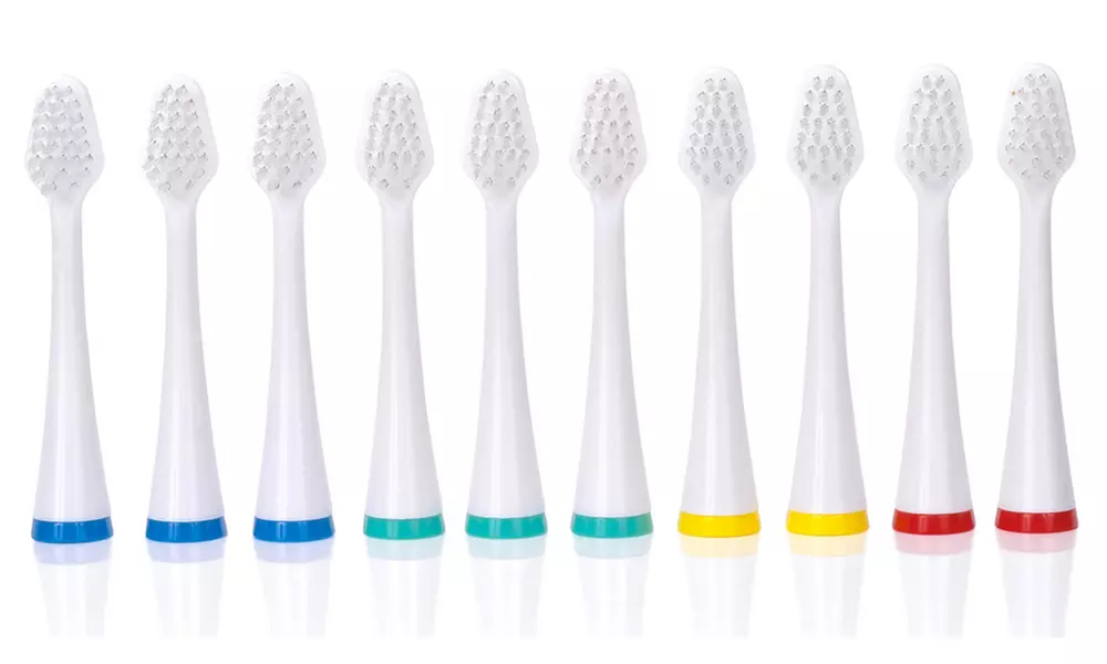 Wellness WE2000 Rechargeable Sonic Electric Toothbrush with Charging Dock and 10 Heads - Second Medium