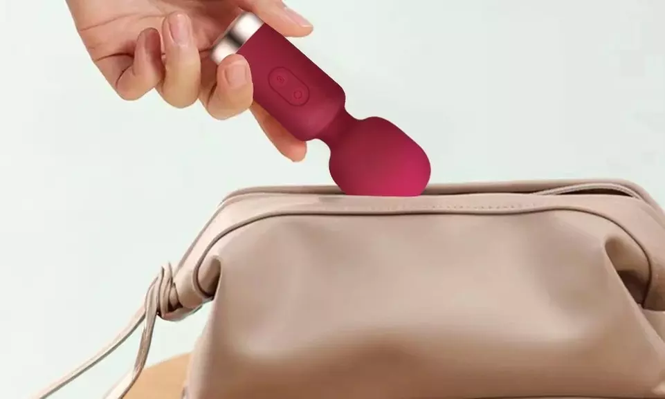 Mini Wand Personal Massager Cordless Handheld, Quiet & Waterproof, Rechargeable