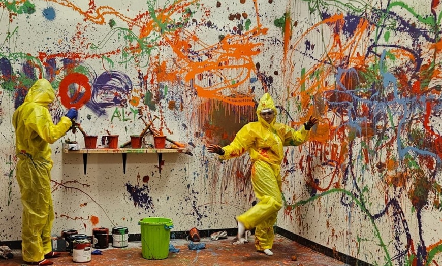 Image 2: Up to 15% Off Splatter Paint Experience at The WRECK Room