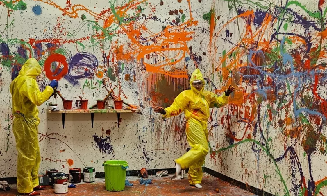 Up to 15% Off Splatter Paint Experience at The WRECK Room
