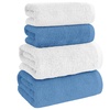 Image 8: Set de 4 serviettes de bain