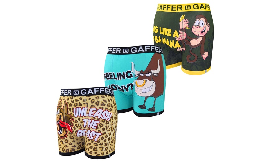 Image 4: Three-Pack Men's Novelty Boxers
