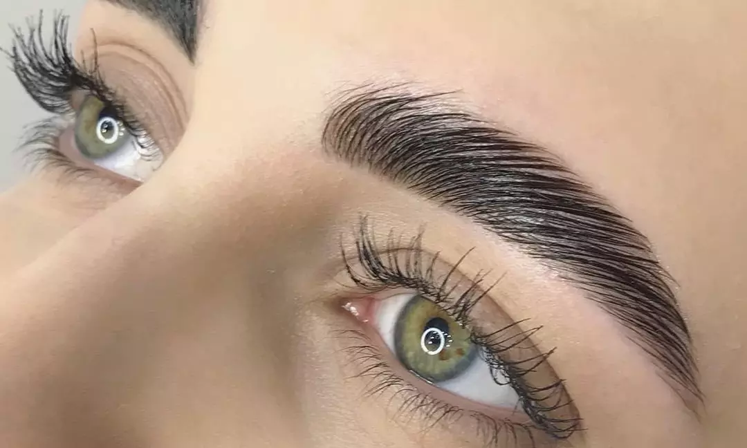 Eyebrow Lamination and Threading