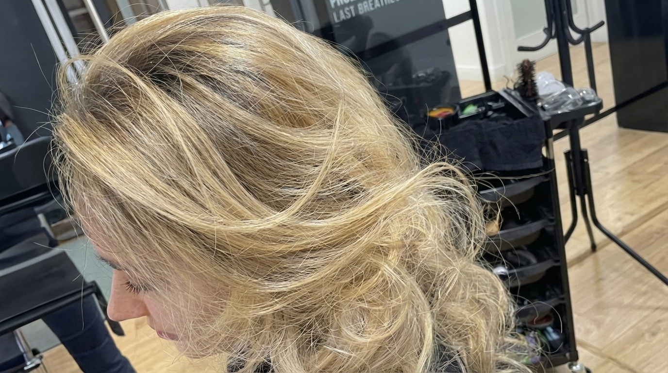 Full Hair Color with Cut & Blow-Dry or Keratin Treatment with Haircut