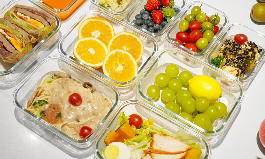 Image 4: Alivio Ten-Pack Food Storage Containers with Lid