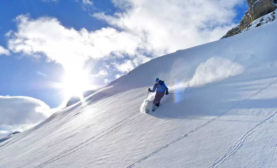 Two-Night Stay with Ski Rental or Five-Day Guided Ski Tour of National Parks at Waterton Lakes Lodge Resort in Alberta - Primary Image