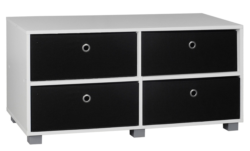 Image 32: TV Stand with Optional Drawers