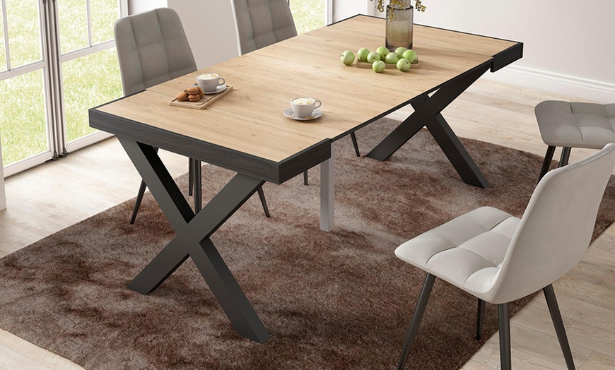 Image 4: Uitschuifbare consoletafel