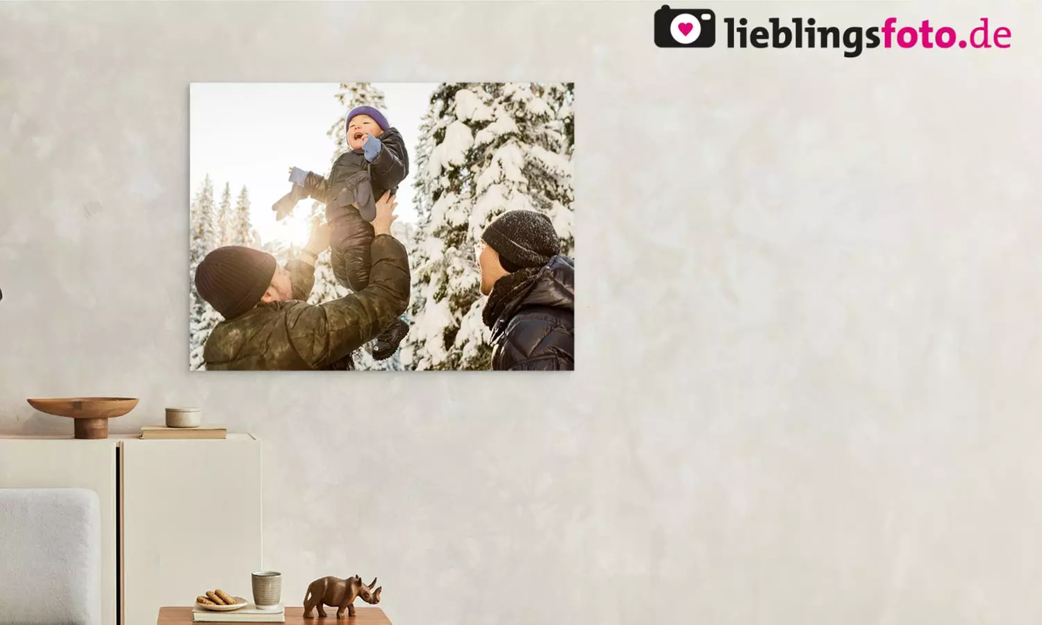 Foto auf Aluminium in verschiedenen Größen