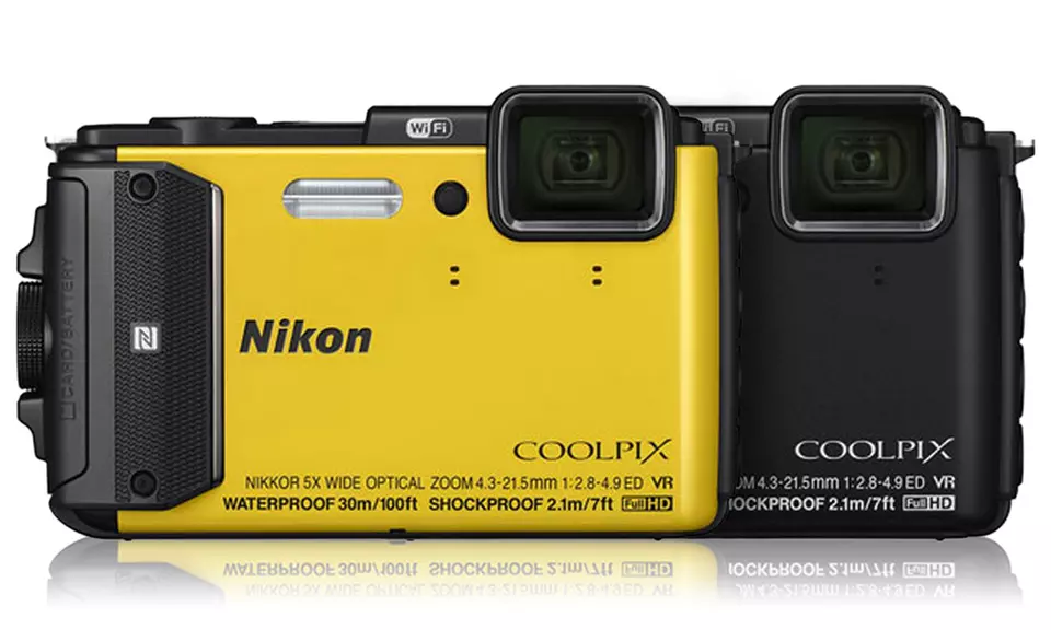 Nikon CoolPix AW130 16MP 1080p Waterproof Digital Camera - Primary Image