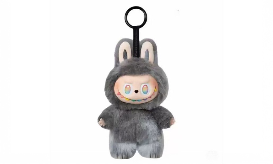 Image 29: Porte-clés peluche inspirée de l'univers Labubu