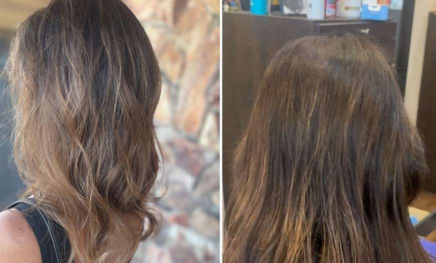 Image 4: Haircut with Color, Partial/Full Highlights, or Balayage