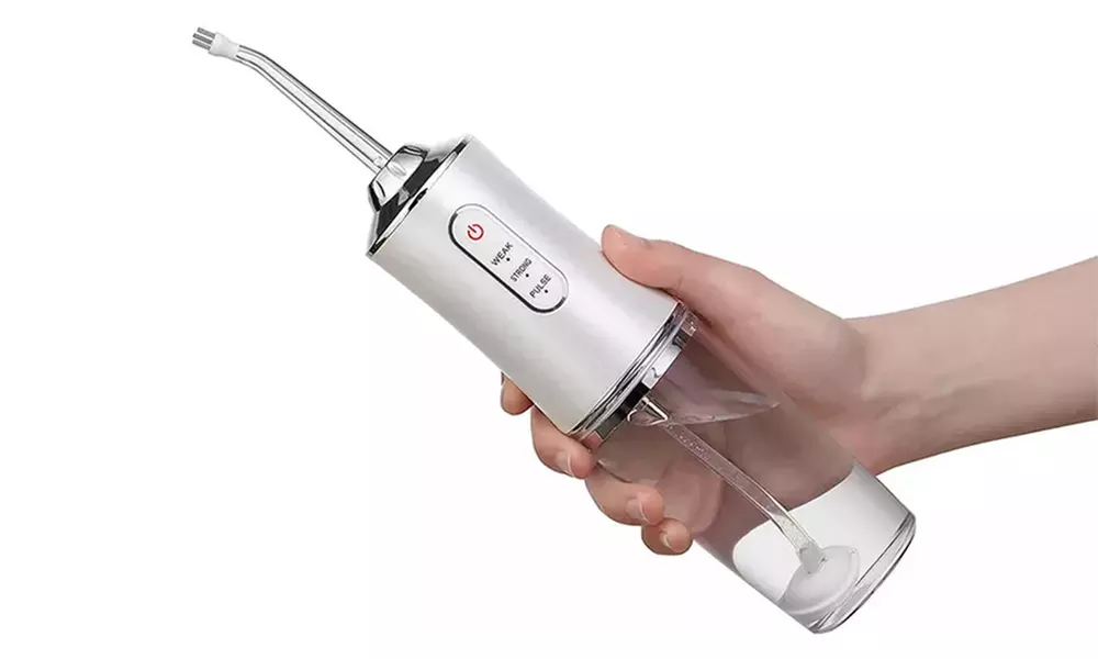 1x oder 2x Elektrische, kabellose Munddusche