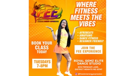 1 Freedom Energy Expression Dance Class (60 Mins) - FEE with Jenn - District Heights, MD