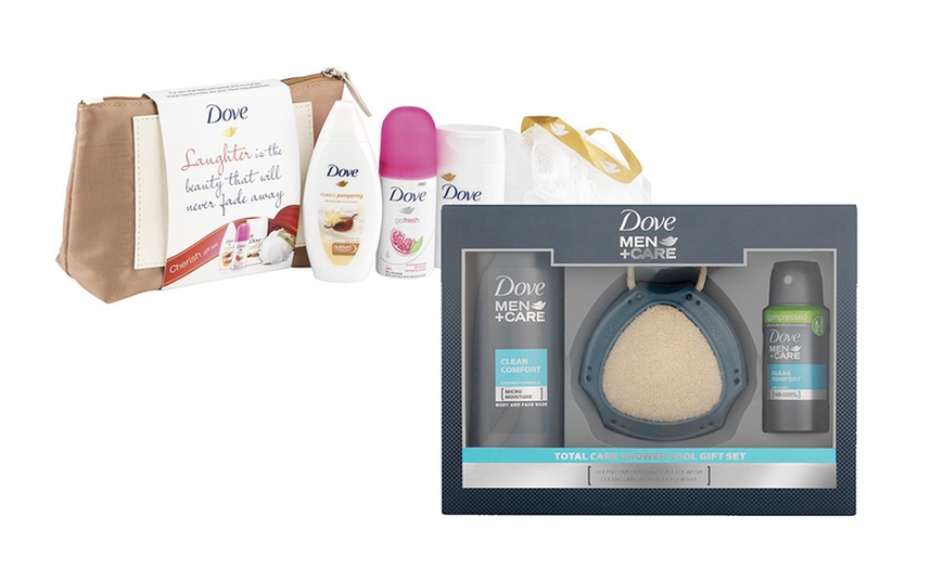 Image 1: Selection of Dove Gift Sets