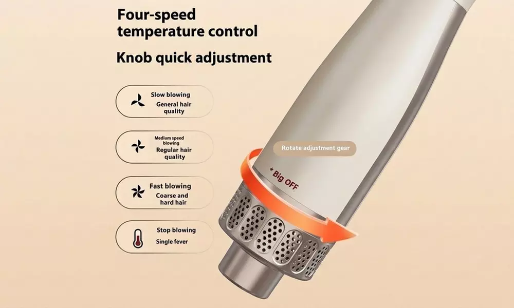 Spazzola ad aria calda 3 in 1