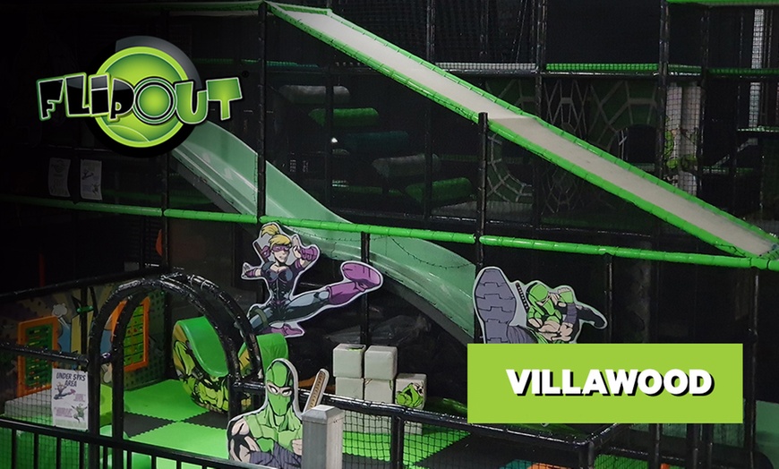 Image 1: One-Hour Trampoline Park Entry