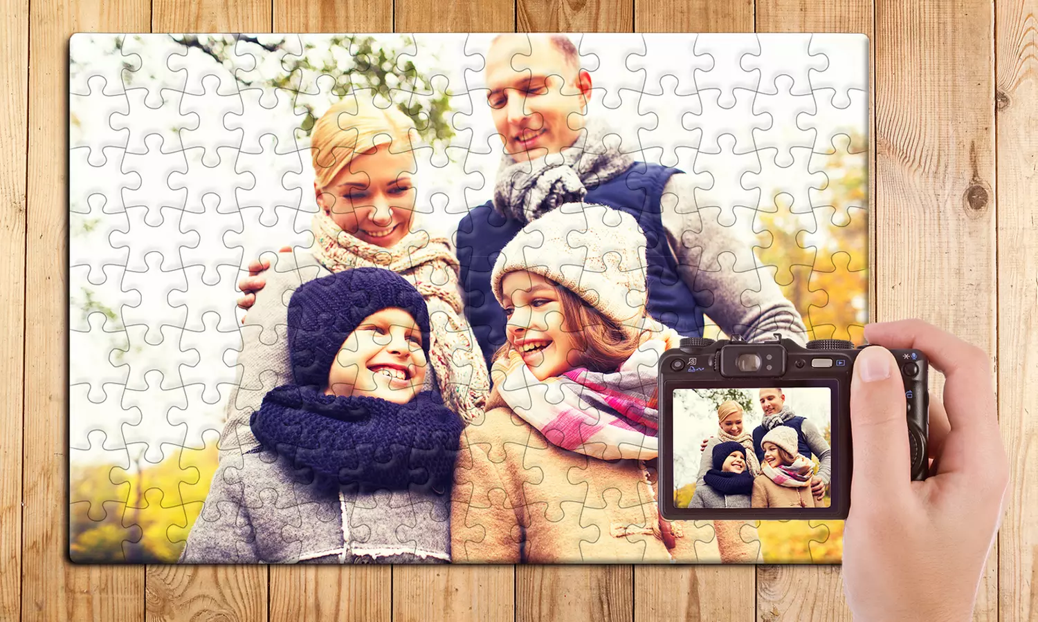 Customizable Photo Puzzle in 5"x7" Size from Printerpix - Primary Image