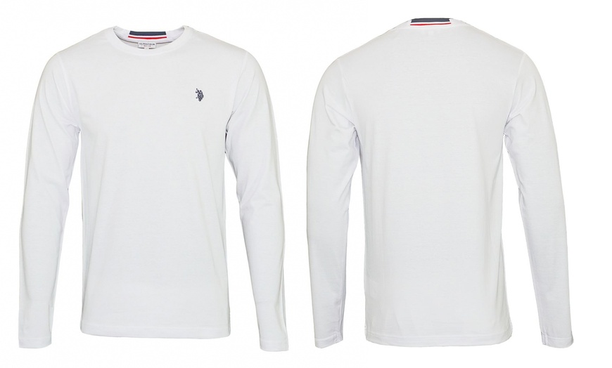 Image 7: Polo à manches longues pour homme de US Polo Assn