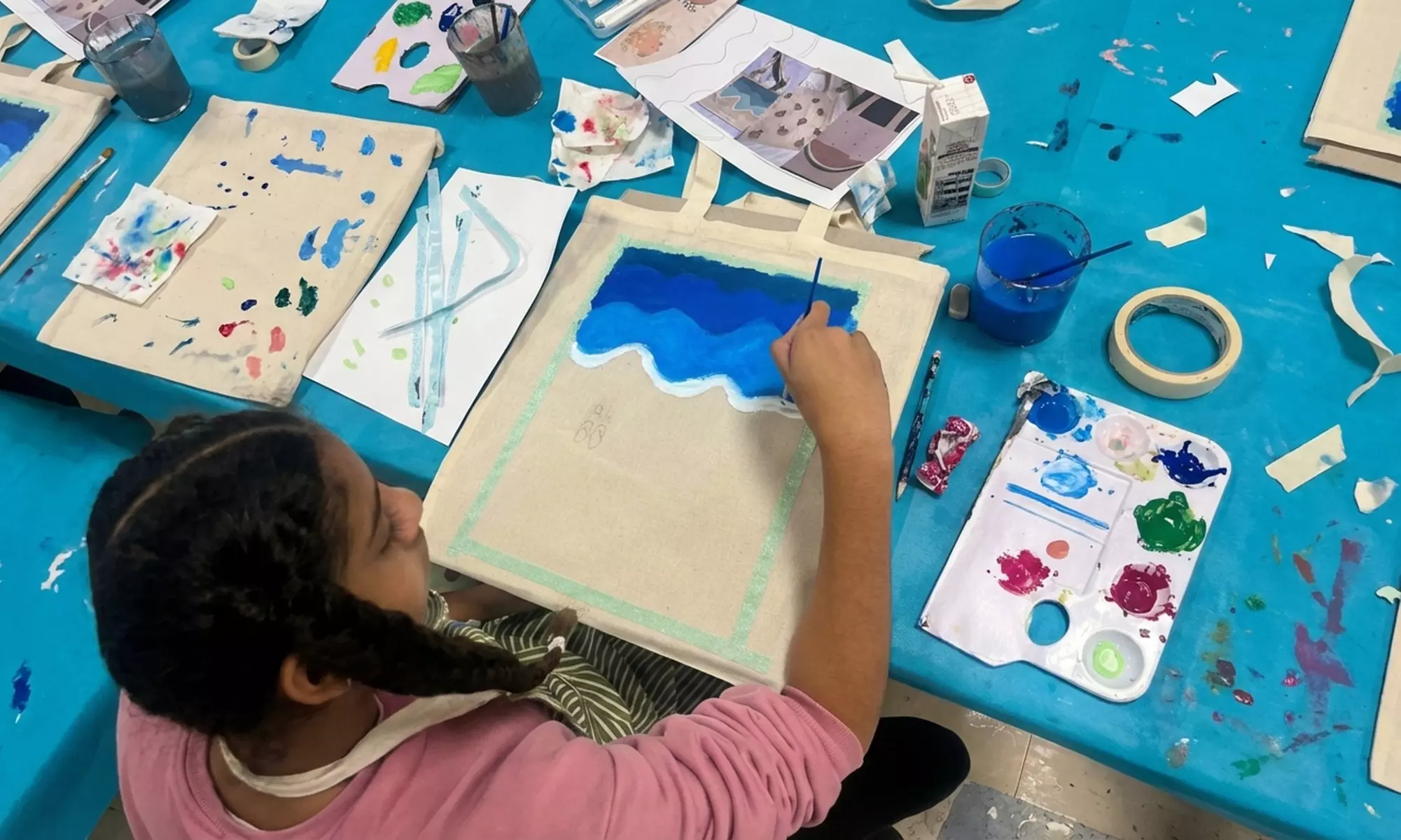 Taller de pintura con técnica a elegir para 1, 2 o 4 personas