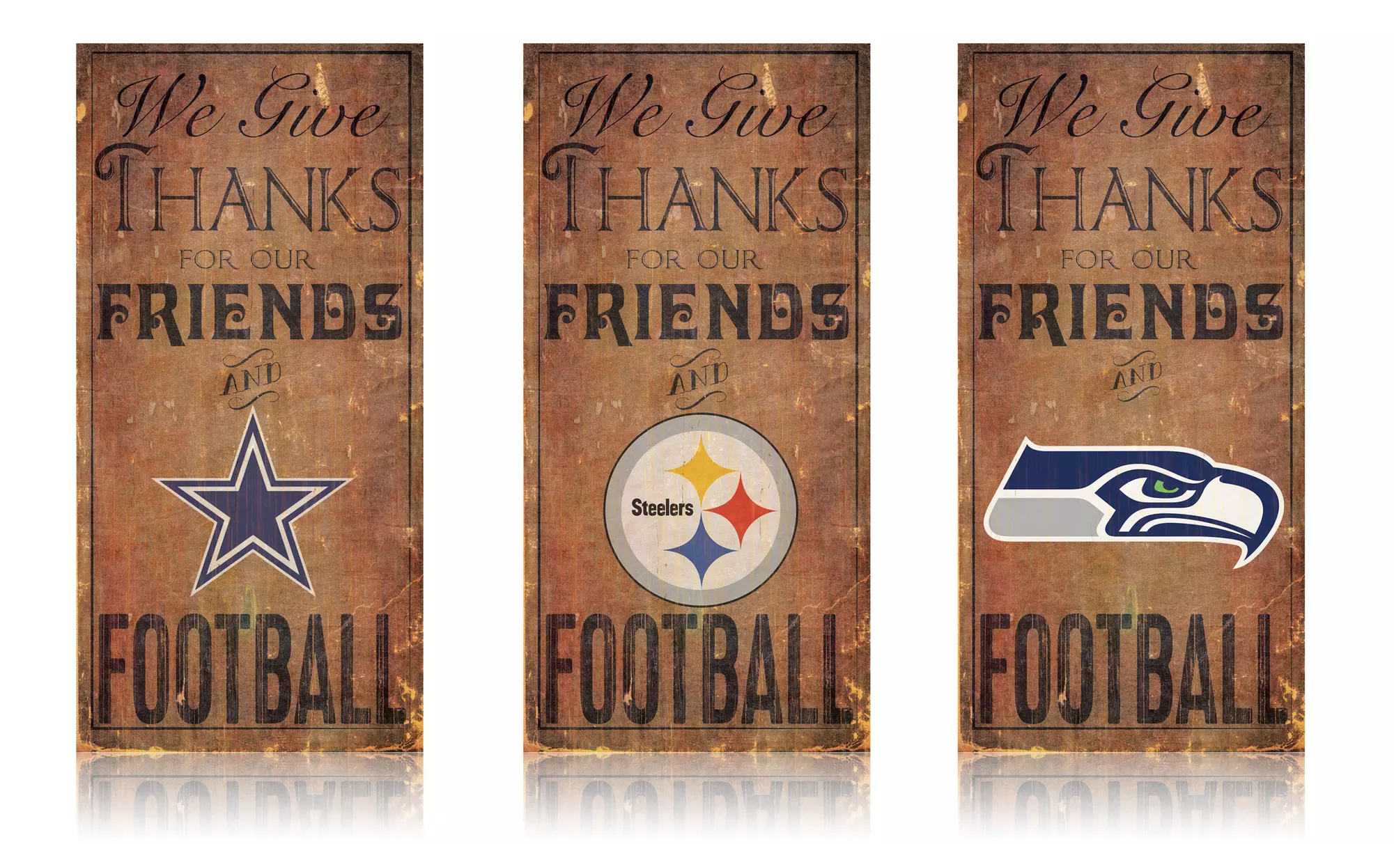 NFL Thanksgiving Signs - Primary Image