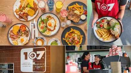 Classic Benedict Breakfast + Small Coffee for Two People - 107 Coffee Terminal / Sabroso Spring Mountain