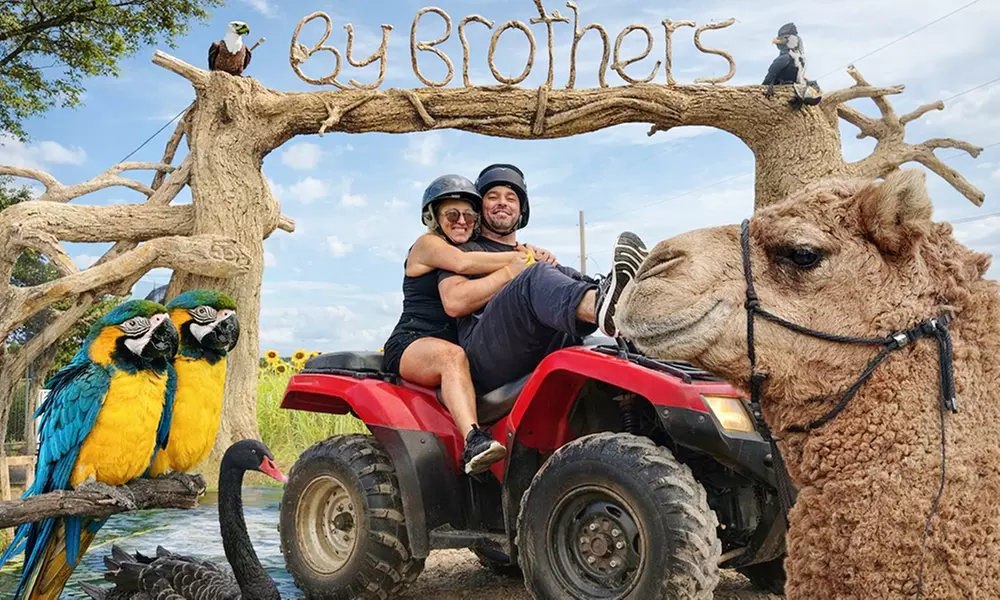 Unforgettable 1-Hour ATV Adventure, Park Exploration, Plus Pizza & Drink in Miami