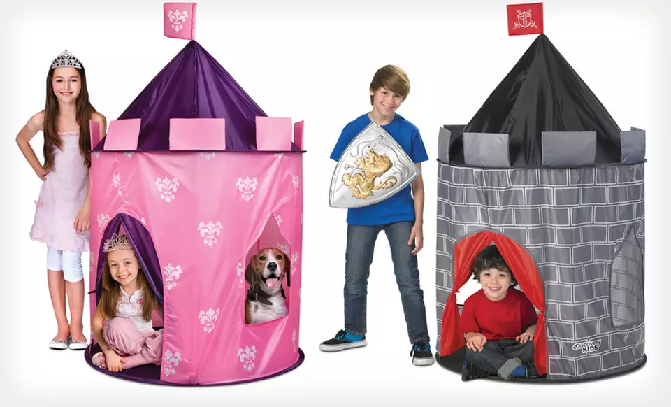 $20 for a Discovery Kids Pop-Up Tent Castle for Boys or Girls ($39.99 List Price). Free Shipping. - Primary Image