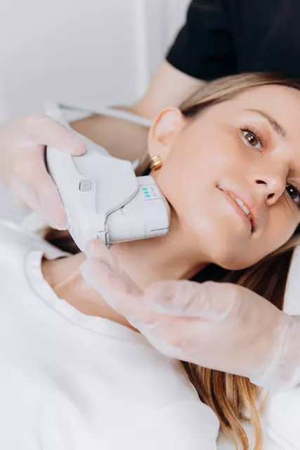 1 or 3 Cryo Skin-Tightening Treatment-Face, Neck, Upper Legs & Calves