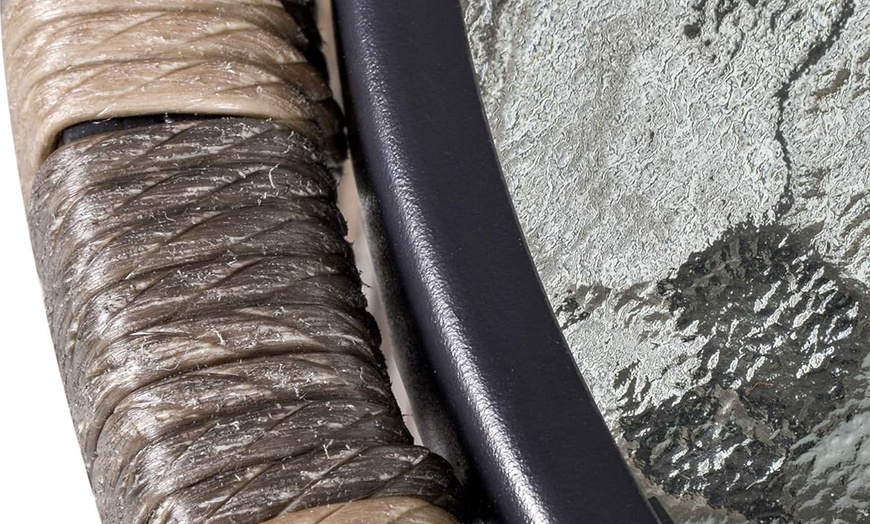 Image 22: Outsunny Woven Bistro Set with 2 Chairs and Table, Choice of Styles