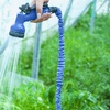 Image 3: Up to 100ft Expandable Garden Hose Pipe with Seven-Function Spray Gun