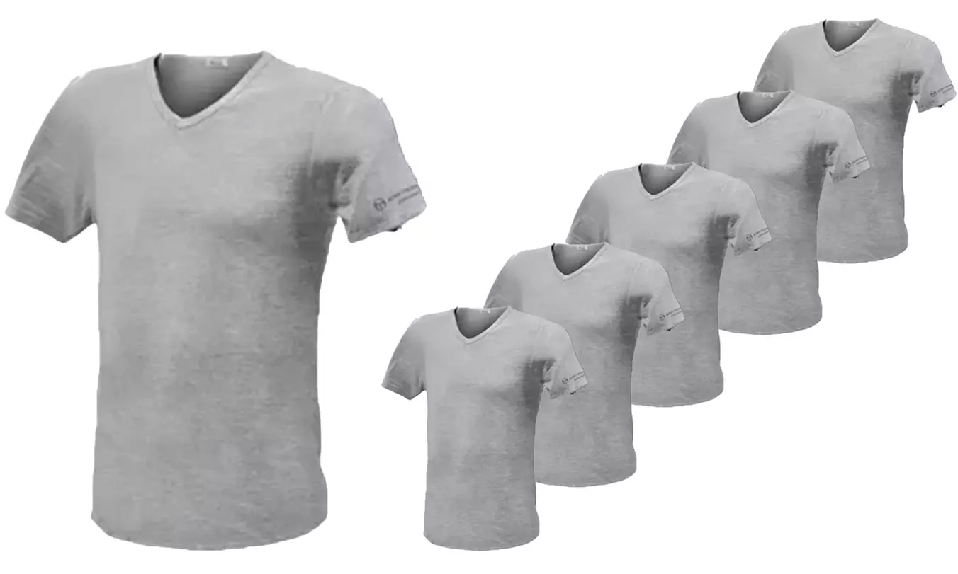 3, 6 o 12 maglie con scollo a V Sergio Tacchini