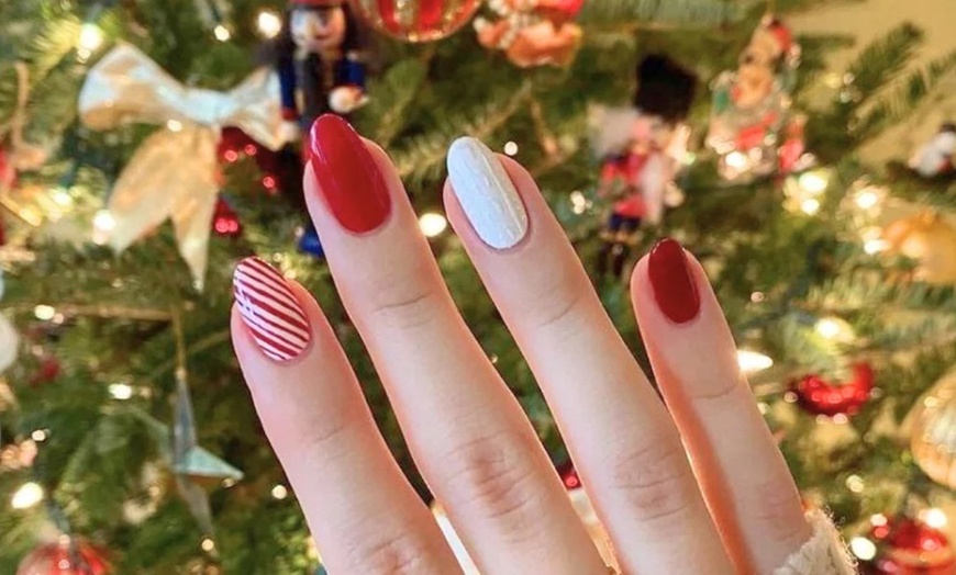 Image 7: Indulge in a Gel Manicure or Gel Pedicure with a Glass of Champagne 