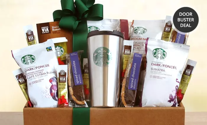 Starbucks Get Up and Go Gift Box - Primary Image