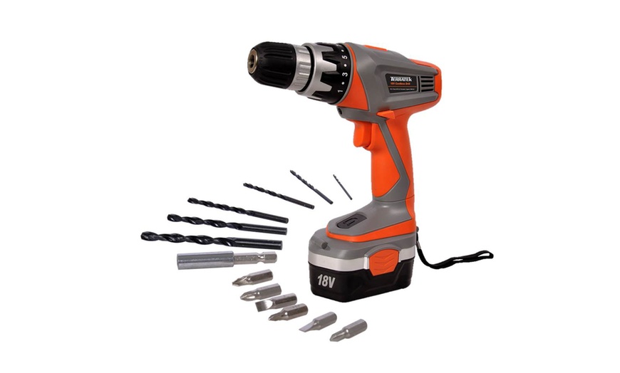 Terratek 18v best sale cordless drill