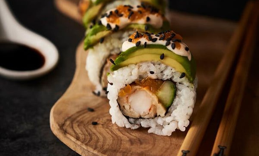 Image 20: Fresh Sushi with traditional Bubble tea Await You at Boba Tigers