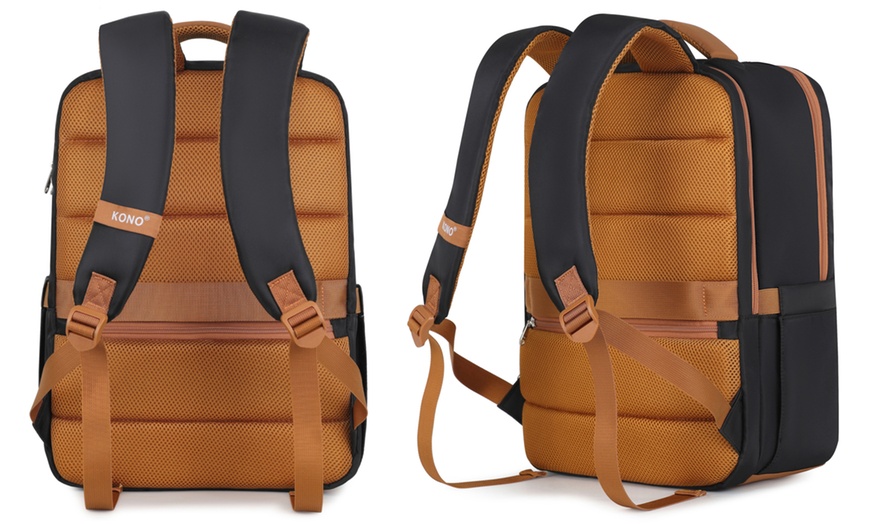 Image 10: Sac à dos pour ordinateur portable avec chargement USB